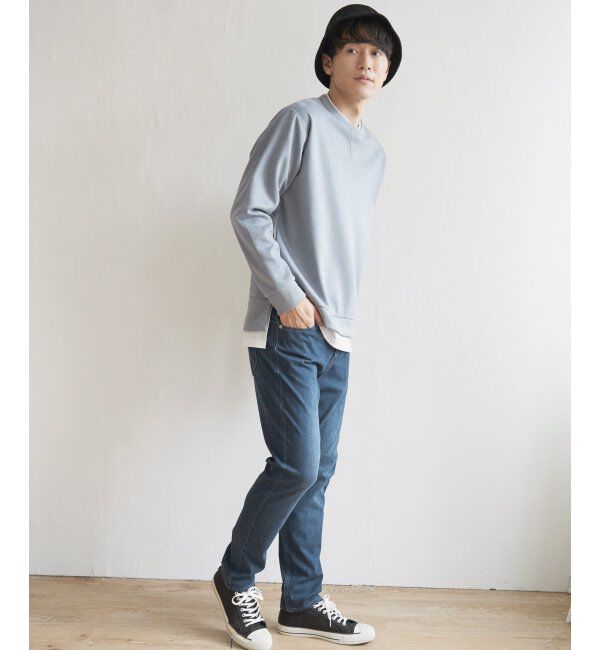 ikka「セイケツフェイクスエードレイヤード」|パーカー|