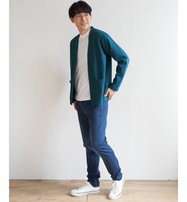 ikka「【2点セット】Vネックカーディガンインナーセット」|カーディガン|