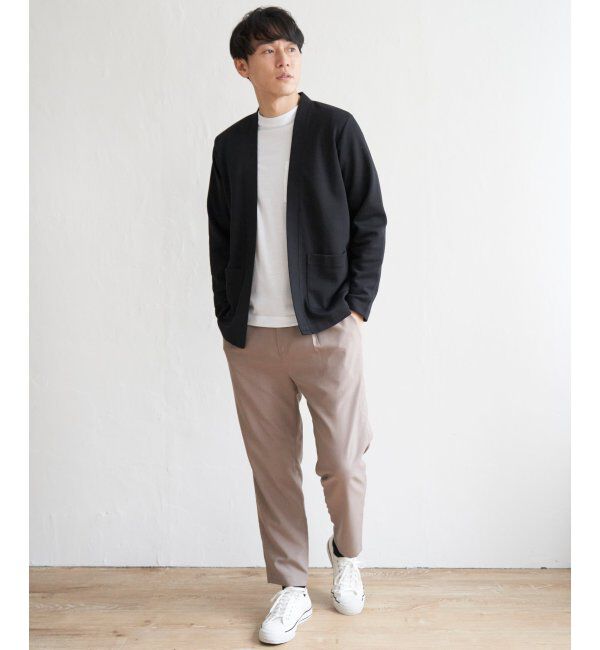 ikka「【2点セット】Vネックカーディガンインナーセット」|カーディガン|