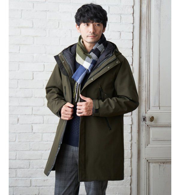 ikka「【撥水】sorona(R) 3WAYロングコート」|その他|