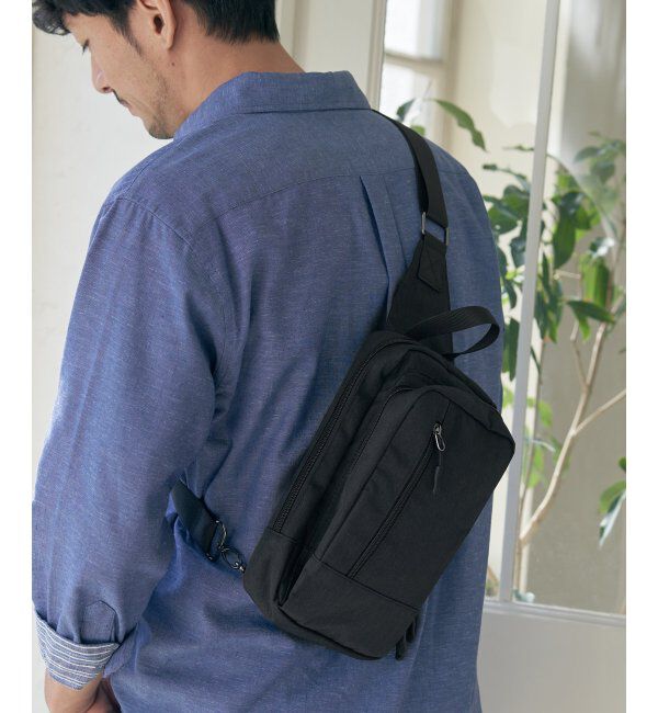 ikka「メランジスクエアボディバッグ」|その他|