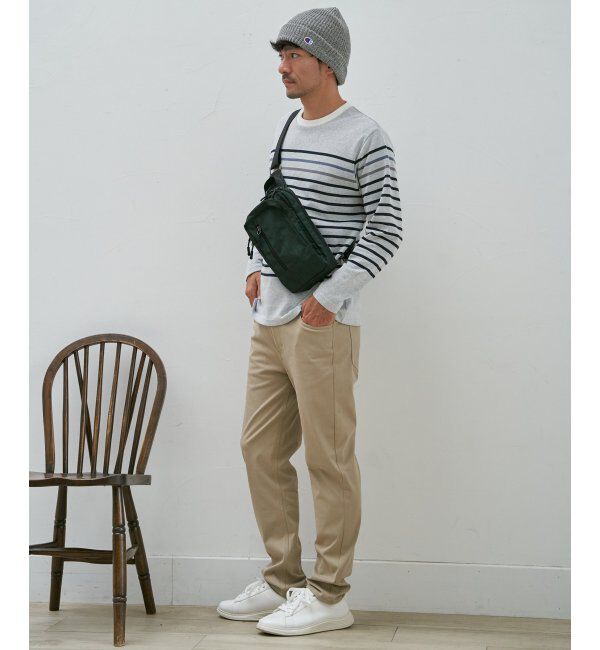 ikka「メランジスクエアボディバッグ」|その他|