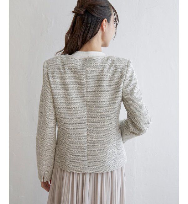 IKKA LOUNGE「カットツィードジャケット」|その他|