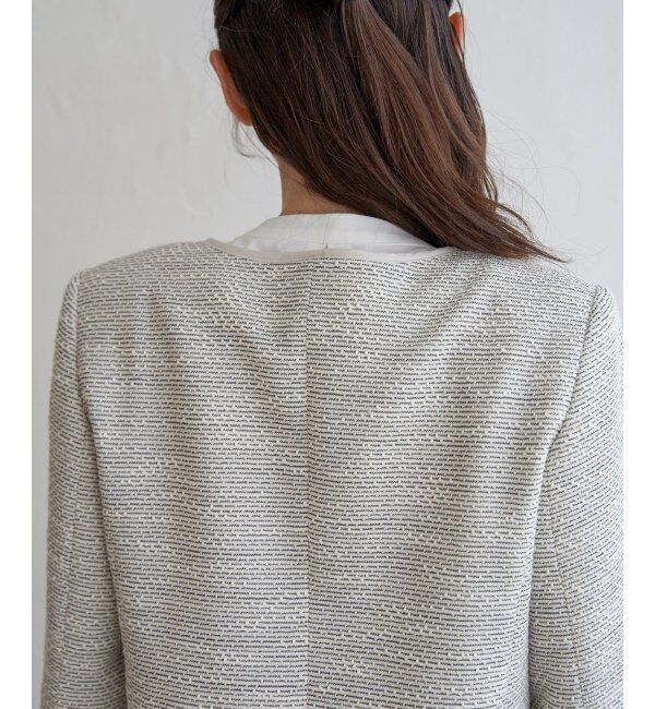 IKKA LOUNGE「カットツィードジャケット」|その他|