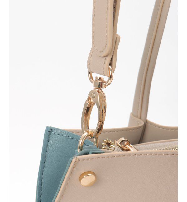 ikka「PUサイド切り替えトートバッグ」|その他|