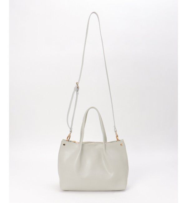 ikka「PUサイド切り替えトートバッグ」|その他|