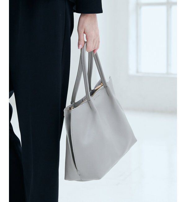 ikka「PUサイド切り替えトートバッグ」|その他|