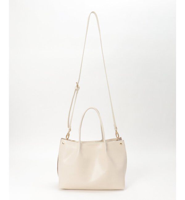 ikka「PUサイド切り替えトートバッグ」|その他|