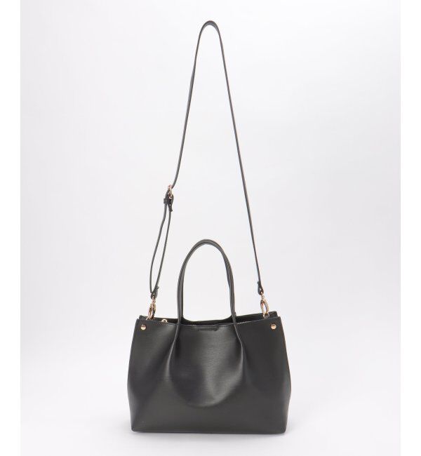 ikka「PUサイド切り替えトートバッグ」|その他|