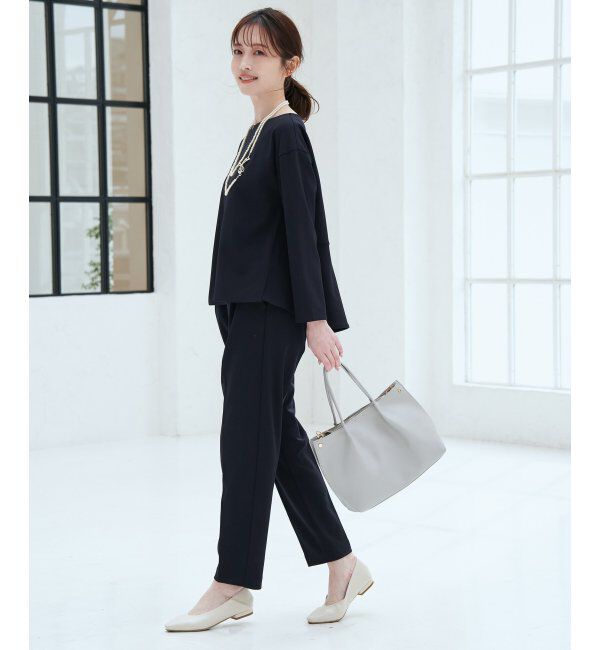 ikka「PUサイド切り替えトートバッグ」|その他|