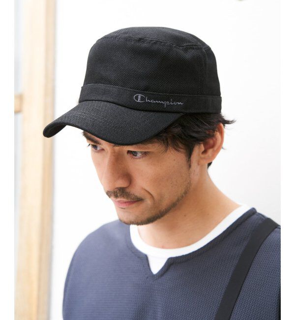ikka「Champion チャンピオン リネンライクワークキャップ」|その他|
