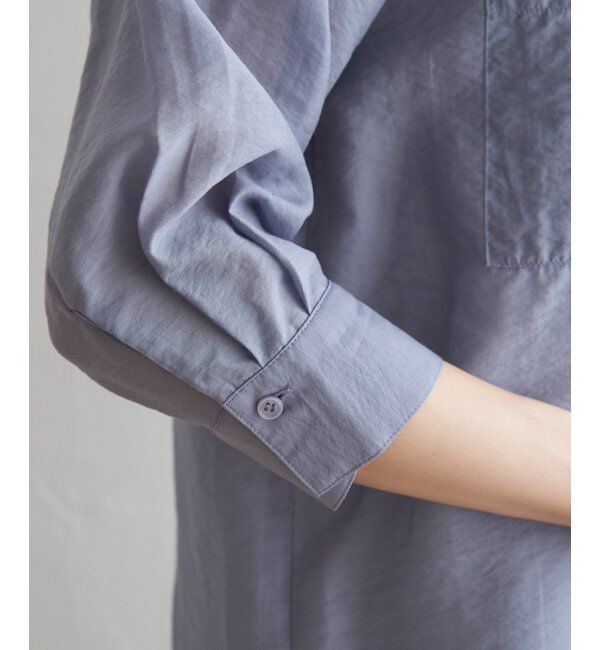 ikka「【2点セット】シアーシャツタンクアンサンブル」|シャツ・ブラウス|