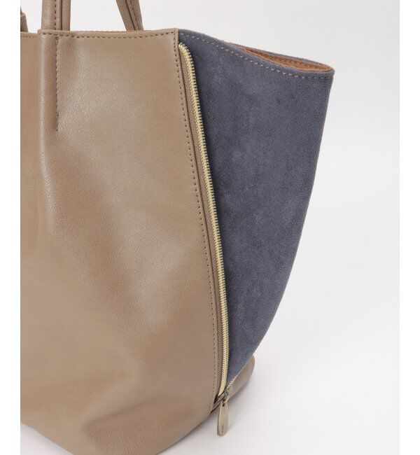 ikka「バイカラーサイドキリカエトート」|その他|