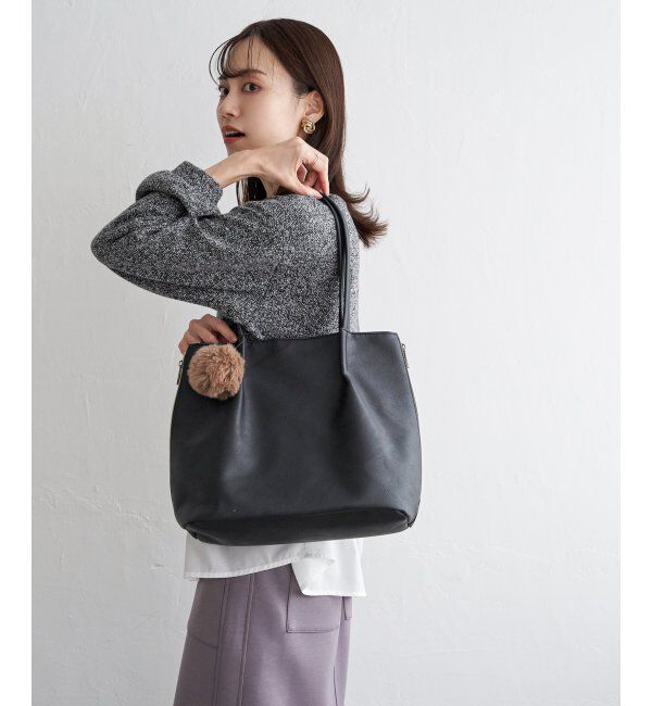 ikka「バイカラーサイドキリカエトート」|その他|