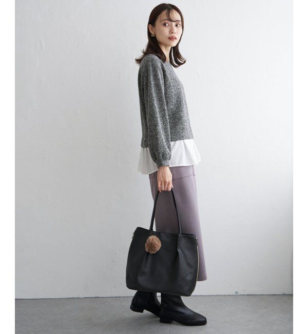 ikka「バイカラーサイドキリカエトート」|その他|