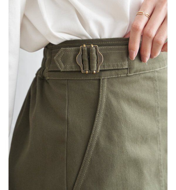 ikka「ストレッチIラインスカート」|スカート|