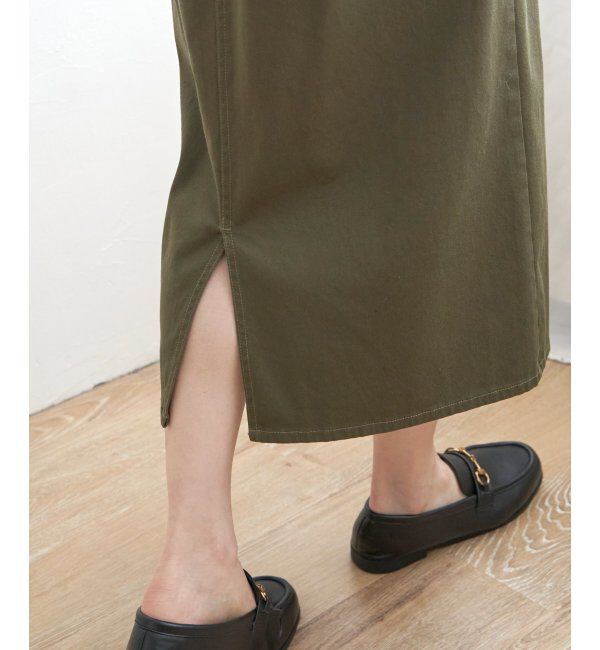 ikka「ストレッチIラインスカート」|スカート|