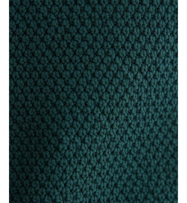 ikka「【洗濯機で洗える】GOKU楽ニット鹿の子ベスト」|ニット・セーター|