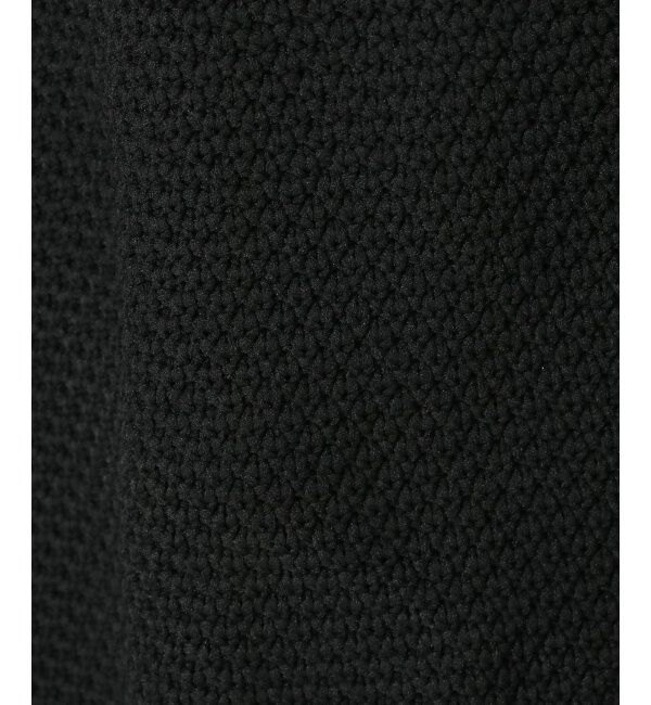 ikka「【洗濯機で洗える】GOKU楽ニット鹿の子ベスト」|ニット・セーター|