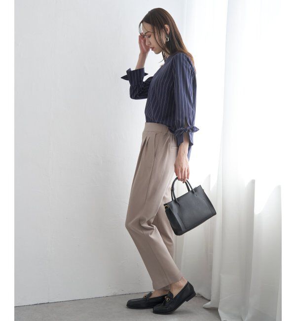 IKKA LOUNGE「袖リボンブラウス」|シャツ・ブラウス|