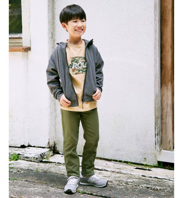 ikka kids「【親子おそろい】テックストレッチパーカー（120~160cm）」|Tシャツ・カットソー|