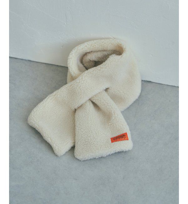 ikka「UNIVERSAL OVERALL ユニバーサルオーバーオール 差し込みボアマフラー」|マフラー|