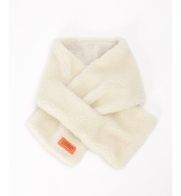 ikka「UNIVERSAL OVERALL ユニバーサルオーバーオール 差し込みボアマフラー」|マフラー|