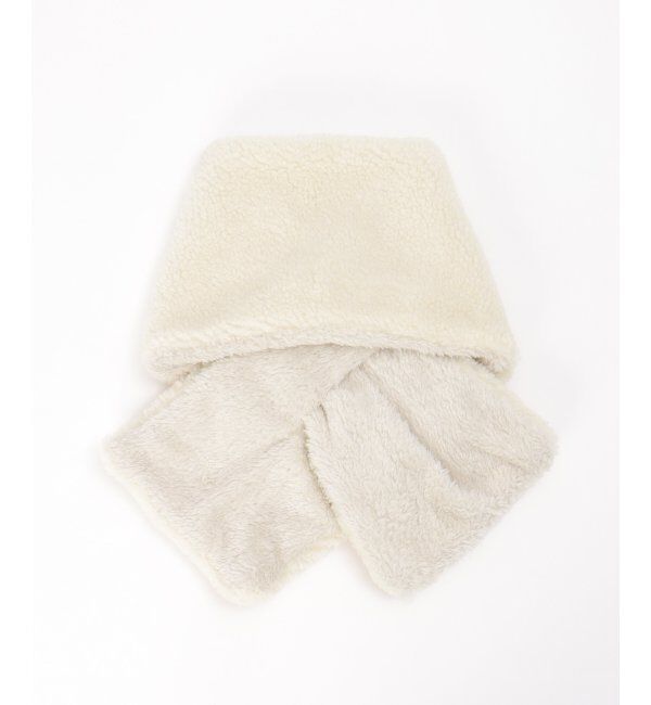 ikka「UNIVERSAL OVERALL ユニバーサルオーバーオール 差し込みボアマフラー」|マフラー|