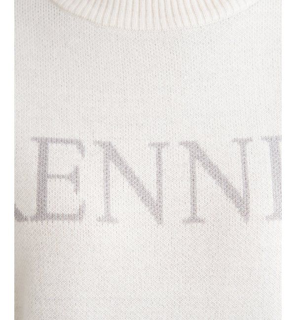 ikka「ジャガードロゴニットプルオーバー」|プルオーバー|