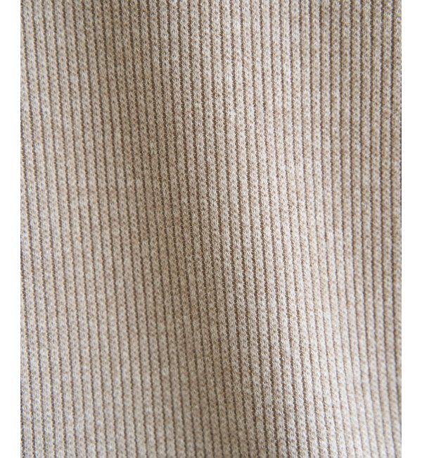 ikka「【2点セット】メランジ畦プルオーバーインナーセット」|パーカー|