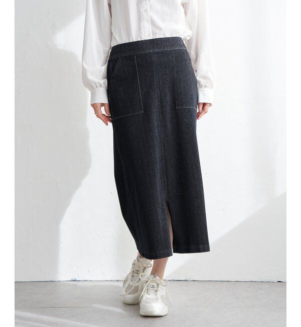 ikka「【雑誌InRed4月号掲載】GOKU楽タイトスカート」|スカート|