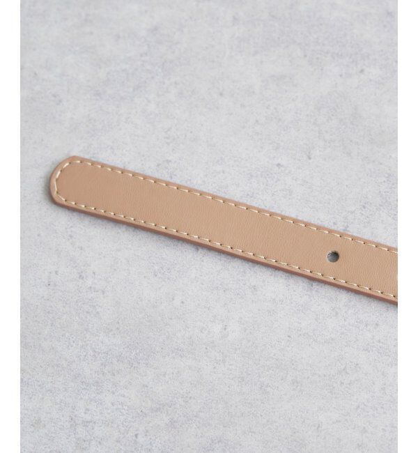 ikka「プレーンベルト18MM」|ダウンベスト・ベスト|