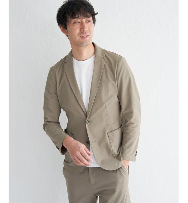 IKKA LOUNGE「【雑誌MonoMax4月号掲載】GOKUラクワークソッカンカノコJKT」|テーラードジャケット|