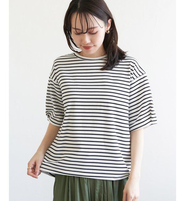 ikka「冷感バックシャンプルオーバー」|その他|オフホワイト