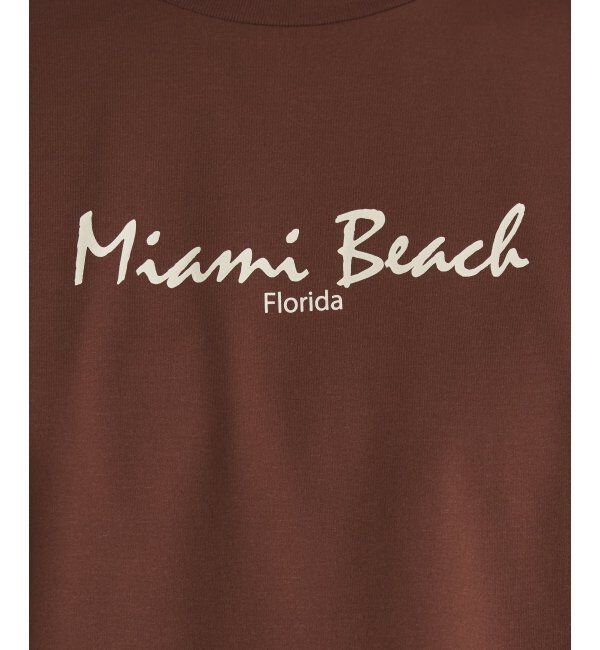 ikka「【接触冷感／速乾】速乾COOLプリントTシャツ」|Tシャツ・カットソー|