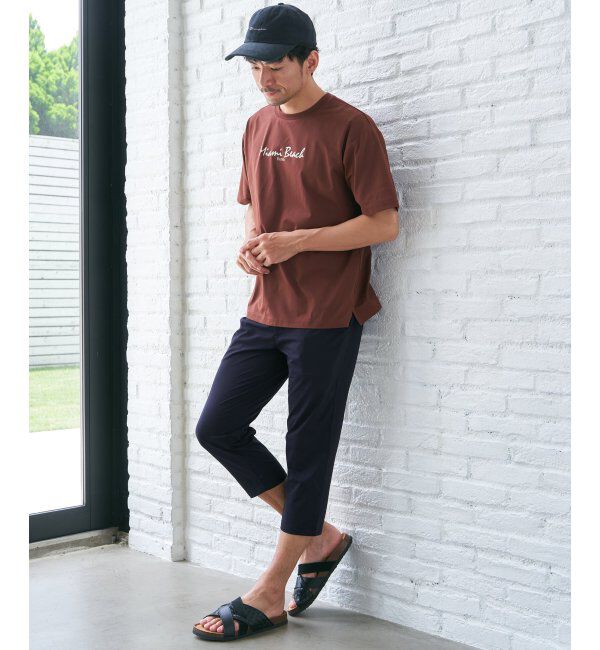 ikka「【接触冷感／速乾】速乾COOLプリントTシャツ」|Tシャツ・カットソー|