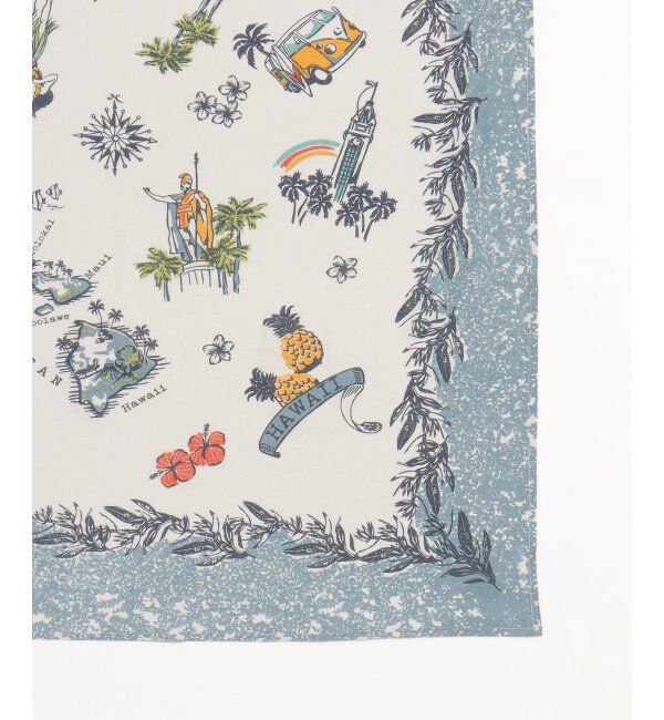 Lbc with Life「マルチクロス ハワイマップ」|クッション・クッションカバー|