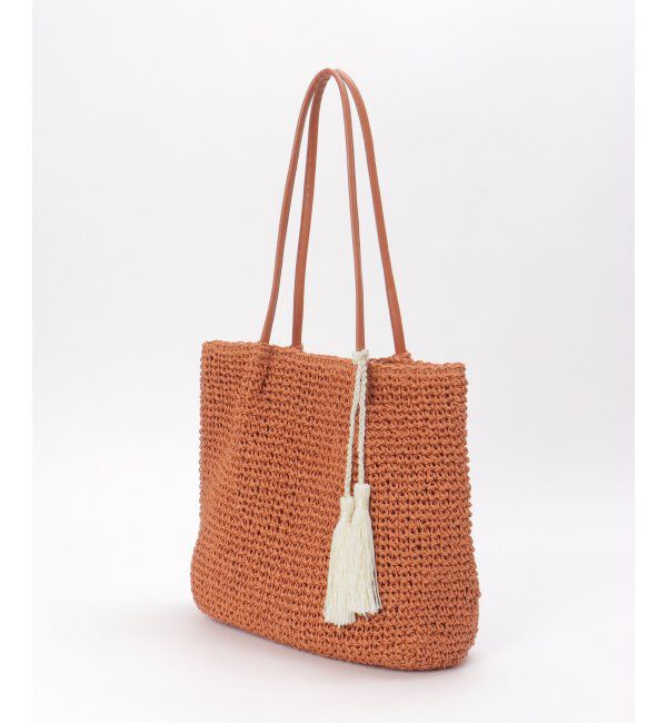 Lbc with Life「タッセルペーパートートバッグ」|その他|