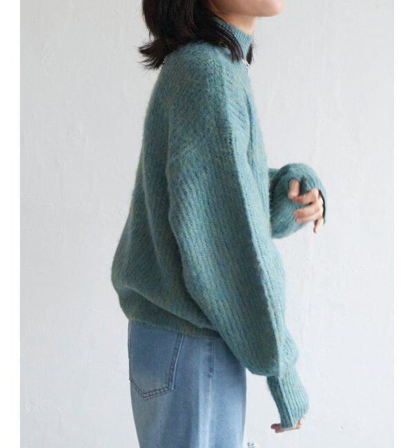 VENCE share style「ミックスアームウォーマー風プルオーバー」|ニット・セーター|