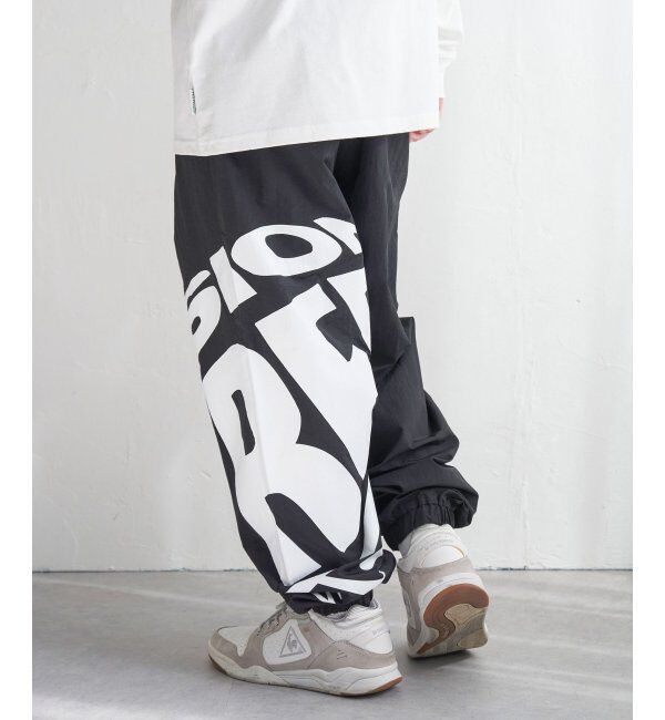 VENCE share style「ＶＳＷサークルロゴナイロンパンツ」|その他|ブラック