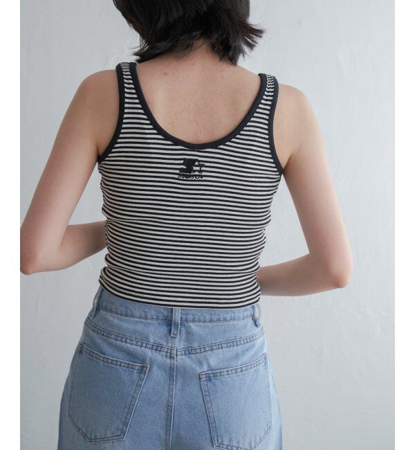 VENCE share style「STARTER BLACK LABEL スターターブラックレーベル ショートタンクトップ」|タンクトップ|