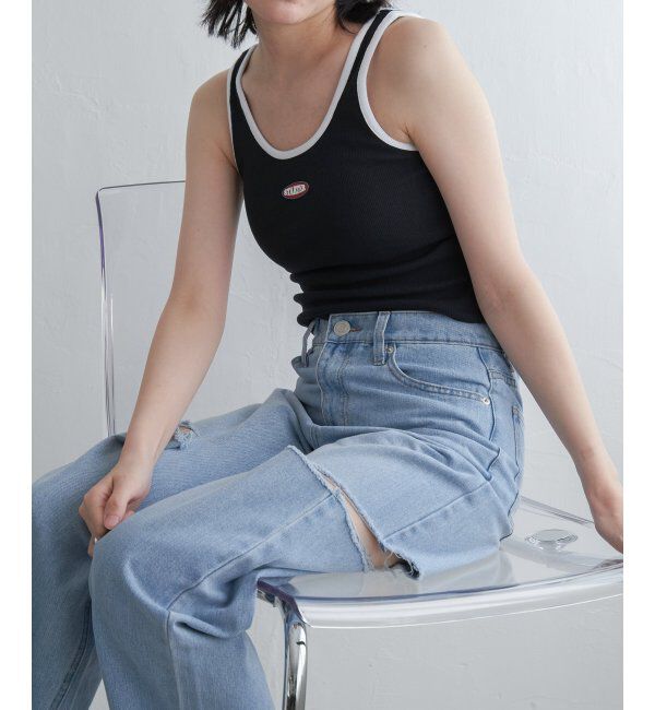 VENCE share style「STARTER BLACK LABEL スターターブラックレーベル ショートタンクトップ」|タンクトップ|