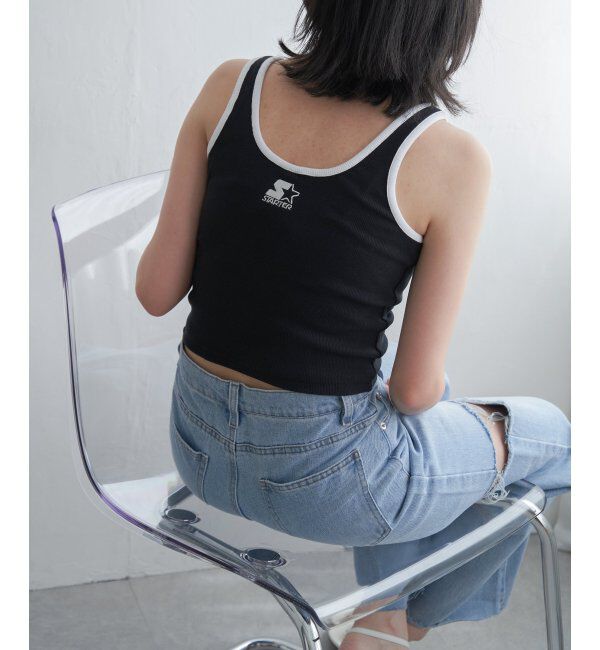 VENCE share style「STARTER BLACK LABEL スターターブラックレーベル ショートタンクトップ」|タンクトップ|