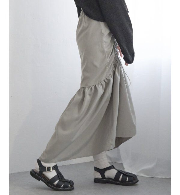 VENCE share style「ベネシャンギャザースカート」|スカート|