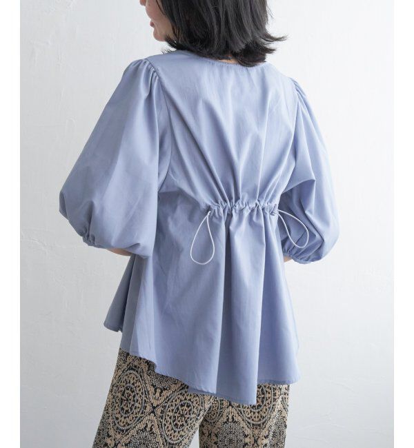 VENCE share style「ウエスト絞りブラウス」|シャツ・ブラウス|