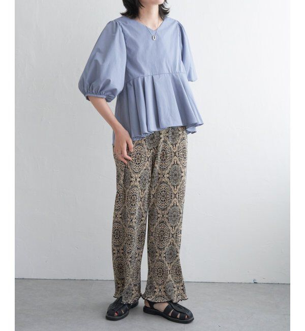 VENCE share style「ウエスト絞りブラウス」|シャツ・ブラウス|