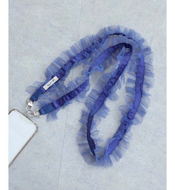 VENCE share style「リボンフリルストラップ」|ネックレス|