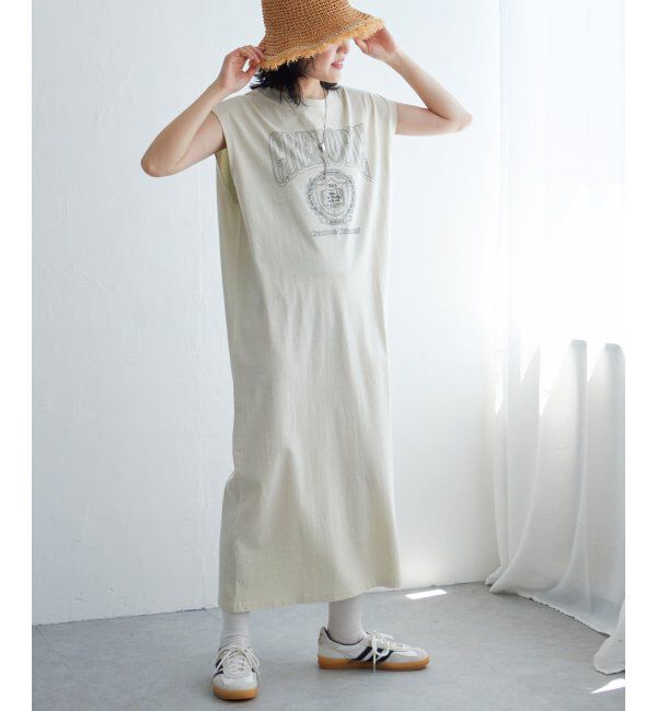 VENCE share style「カレッジノースリワンピース」|Tシャツ・カットソー|