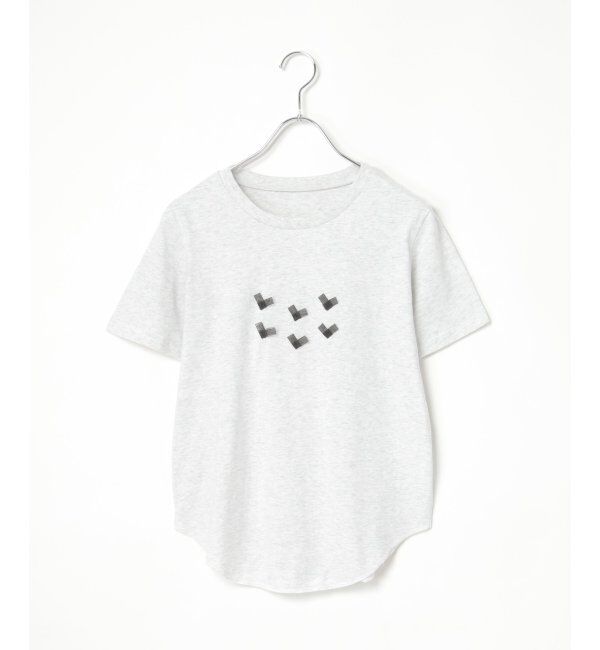 VENCE share style「オーガンジーハートTシャツ」|Tシャツ・カットソー|