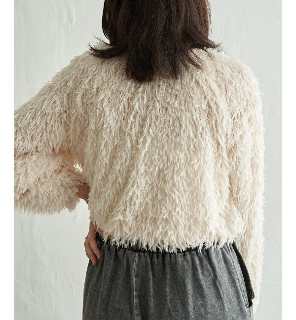 VENCE share style「カットフェザーショートプルオーバー」|その他|